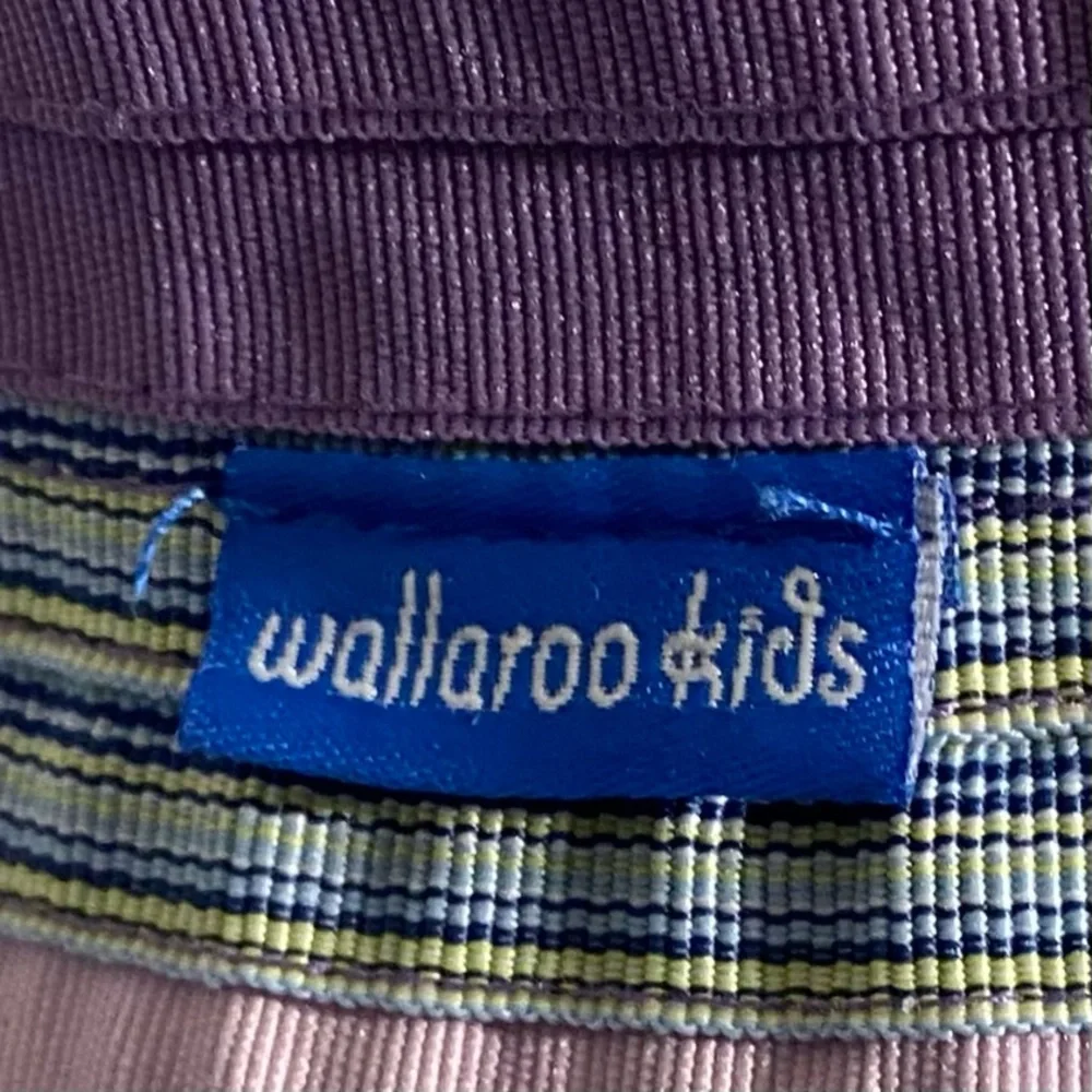 Wallaroo Kids Multicolor Striped Petite Nantucket Sun Hat Drawstring Adjustable